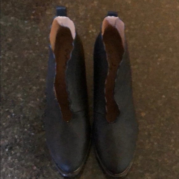 Qupid Open Top Bootie Black Size 7.5 - Picture 2 of 8